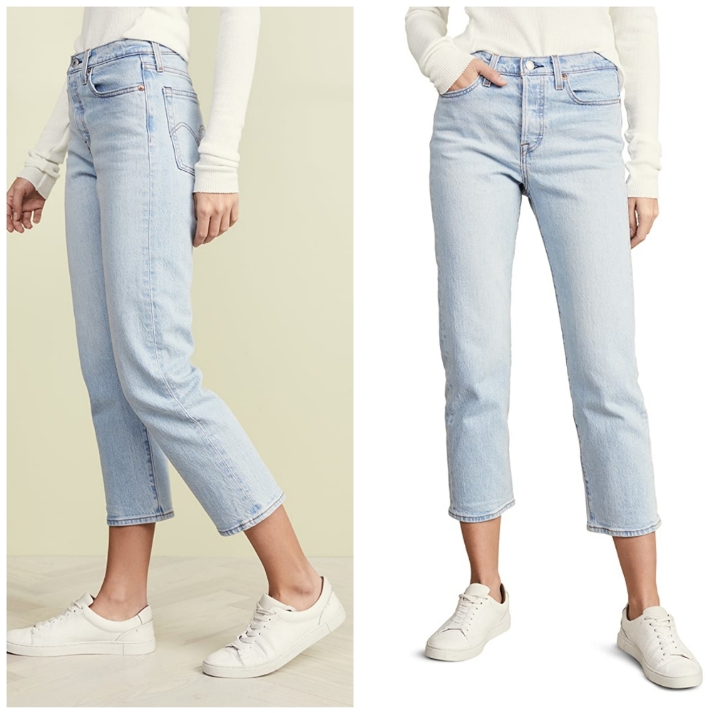 Levi's Wedgie Straight Leg Jeans in Dibs - Picture 2 of 7